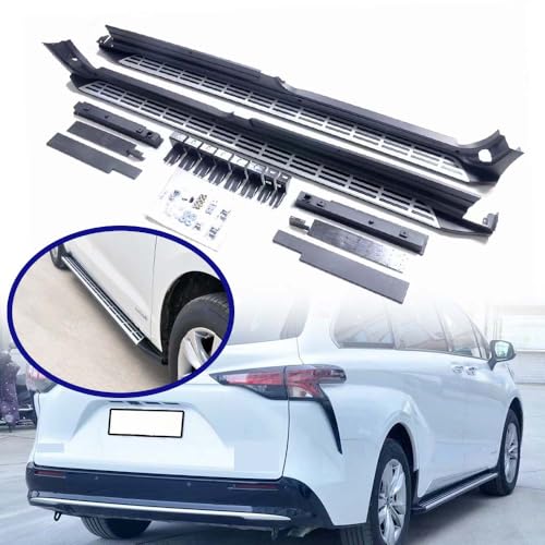 2Piezas estribos laterales para Toyota Sienna 2021-2025 miniatura 2