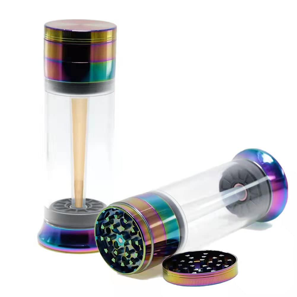 Buy 2''x6.3'' Portable Herb Grinder Cone Loader and Filler Machine Cone