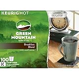 Green Mountain Decaffeinated Coffee, Breakfast Blend (100 K-Cups)