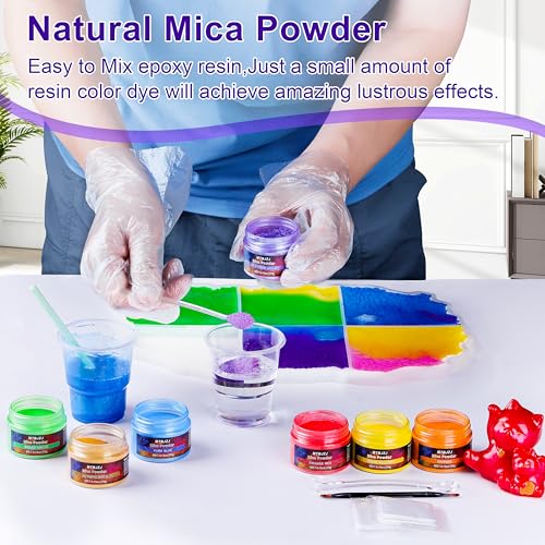 MTBJZJ Mica Powder 15 Colors - $18.74 with code IEQWI542 - Image 4
