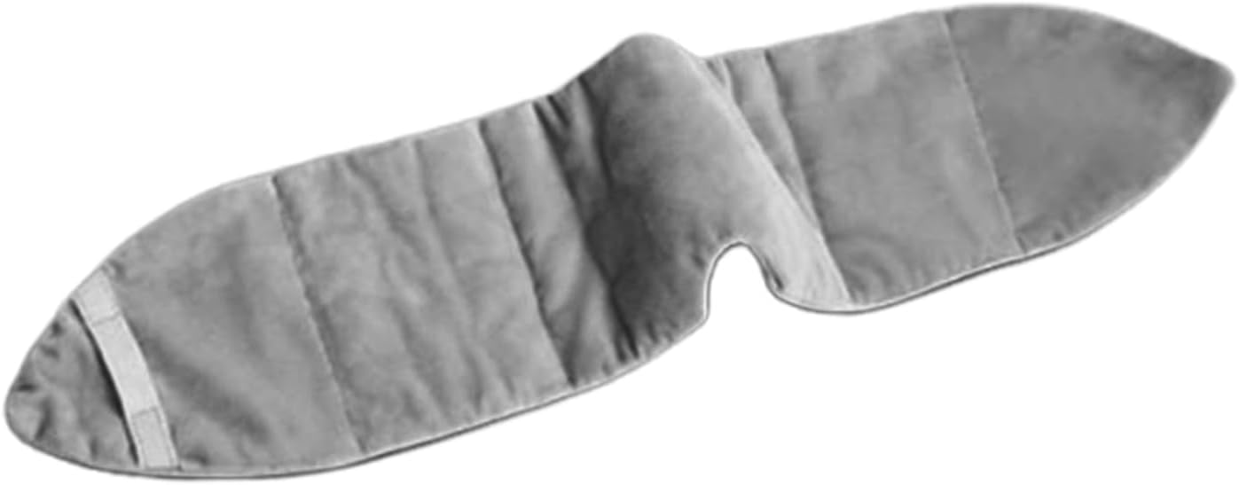 Maschera ponderata per dormire | Per uomini maschere meditate per gli occhi per dormire, da viaggio per chi dorme sul fianco, aereo, campeggio, ufficio, meditazione