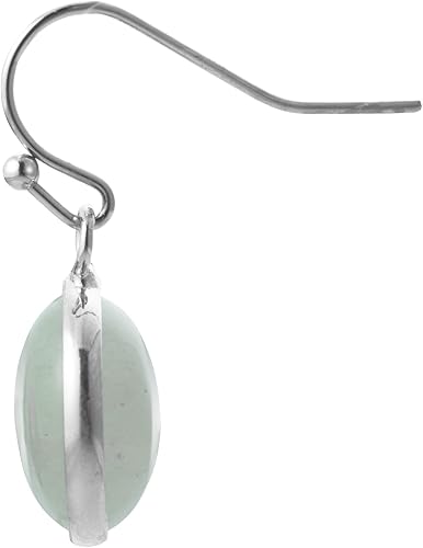 Miniatura 13 de 14K Gold Earrings for Women Handmade Green Jade Jewelry Green Stone Earrings for Women Dangle Birthstone Earrings Gift for Anniversary Graduation