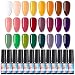 NICOLE DIARY Holographic Starry Nail Foil Colorful Flower Manicure Nail Art Transfer Sticker 9 Rolls 4x100cm (set 1)