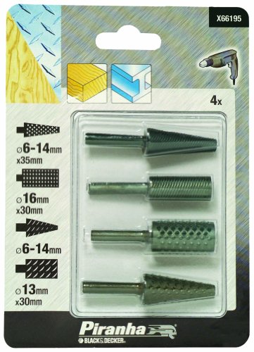 Preisvergleich Produktbild Piranha Profilraspel-Set (4 Stück)