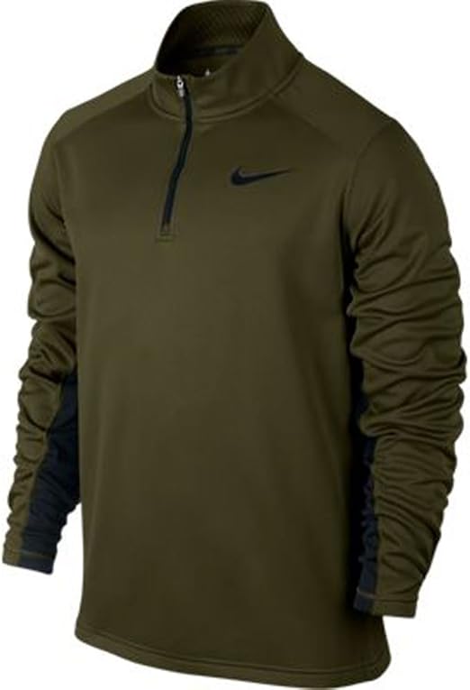 nike khaki half zip