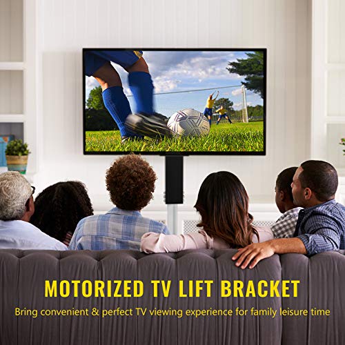Vevor Motorized Tv Lift Stroke Length 20 Inches Motorized Tv Mount Fit For 28-32 Inch Tv Lift With Remote Control Height Adjustable 30-50 Inch,Load Capacity 132 Lbs #TOP1