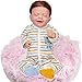 BDSHL Vrai bébé, poupée de Renaissance en Silicone de 18 Pouces, bébé réaliste de Renaissance - Coffret Cadeau pour Enfants