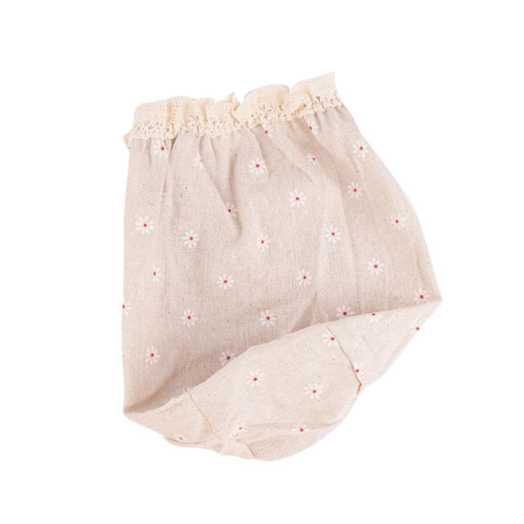 Fodera per cestino da bicicletta, accessori per bici con design intrecciati, offre spazio pratico per riporre i giocattoli dei bambini quando va in bicicletta, Beige, 23x19x16.5 cm