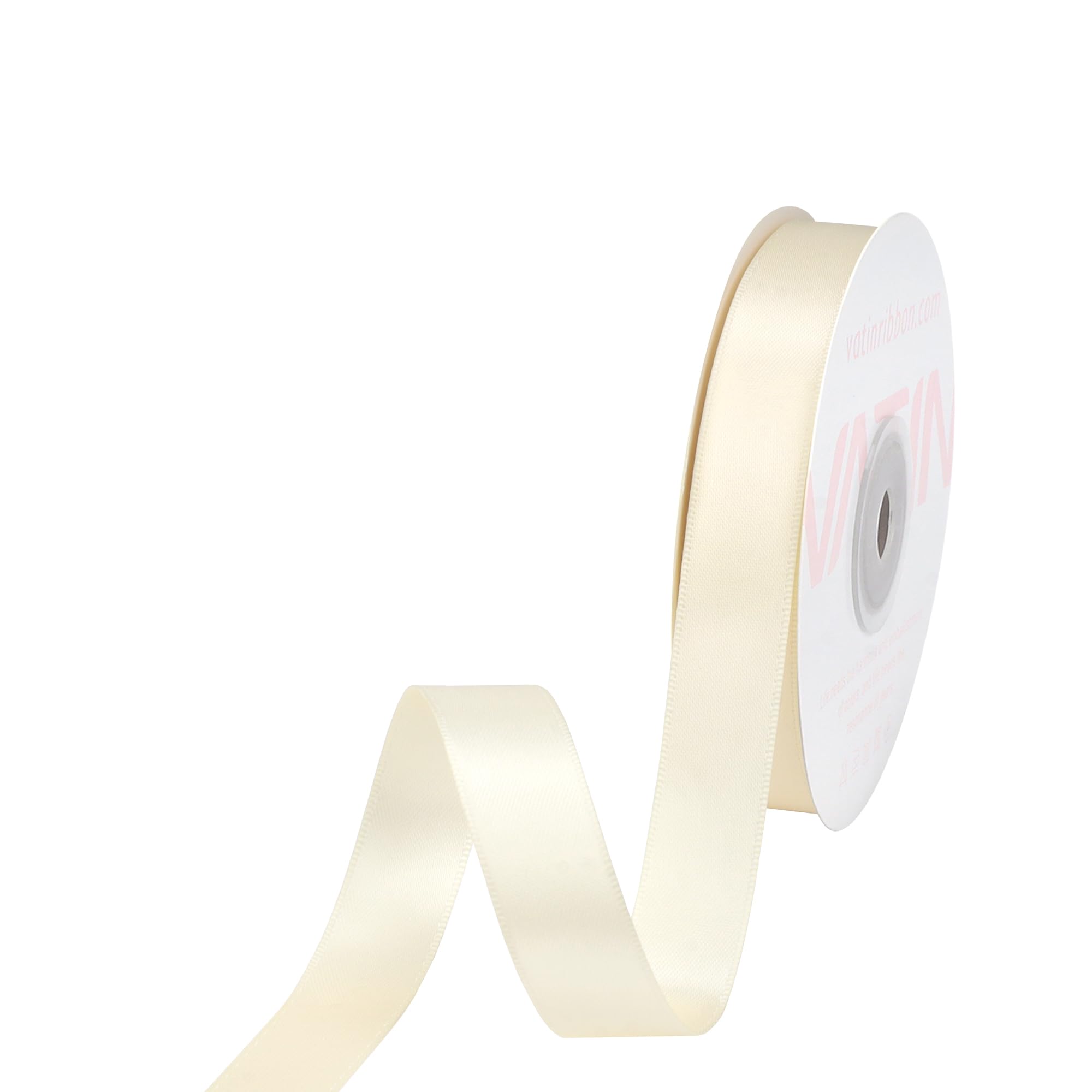 VATIN 100mm Wide Double Faced Polyester Deep Navy Blue Satin Ribbon- 4.5 Metre/Spool, Perfect for Chair Sash, Making Bow, Sewing and Wedding Bouquet — view 201