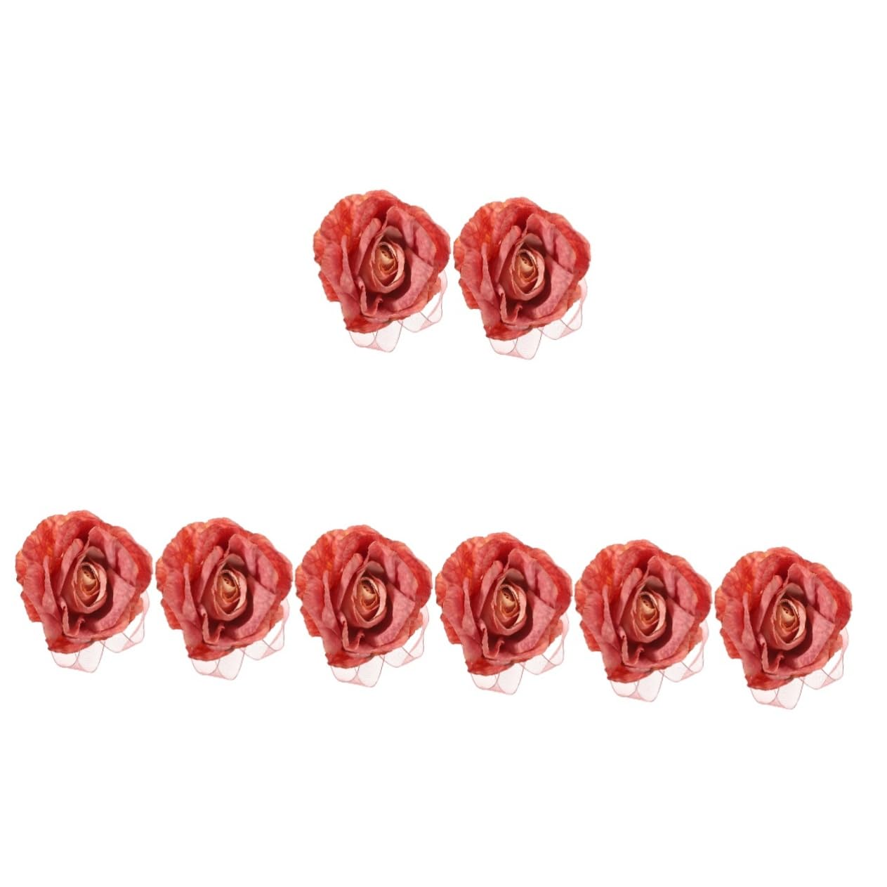 Alzapaños de flores artificiales para sujetar cortinas sin taladrar la pared