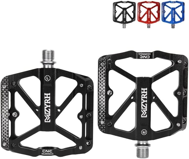 Miniatura 3 de Bike Pedals Bicycle Pedal 3 Bearings Non-Slip MTB Pedals Aluminum Alloy Bike Pedals Applicable Waterproof Bike Accessories Mountain Bike Pedals