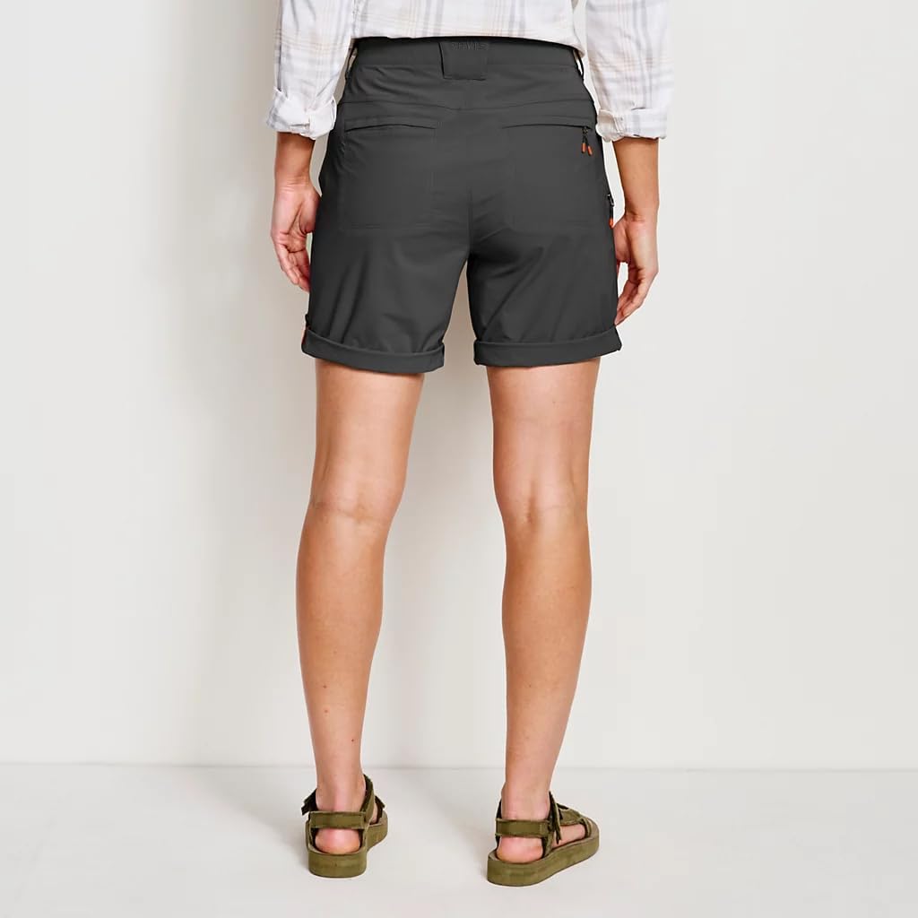 Orvis Women's Jackson Quick-Dry Convertible 8" Athletic-Shorts, 9" Mid Rise, UPF 50+, Lightweight, Breathable, 4-Way Stretch