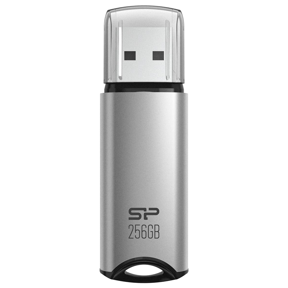 SP Silicon Power Silicon Power 256GB USB 3.0 Flash Drive, Aluminum Casing Built-in Strap Hole, USB 3.2 Gen 1 USB 2.0 Thumb Drive Pen Drive Memory Stick, Silver, Marvel M02 Series (B0BRPSLSS6) Amazon Price History, Amazon Price Tracker