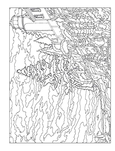 Creative Haven Wanderlust Color by Number (Adult Coloring Books: World & Travel) - Image 10