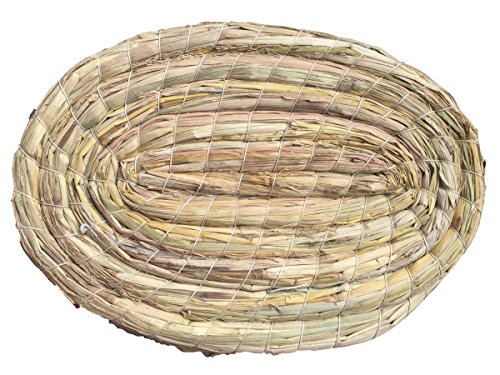 Wowowmeow Woven Grass Pet Bed For Hamsters, Guinea-Pigs, Rabbits And Cats (M) #TOP5