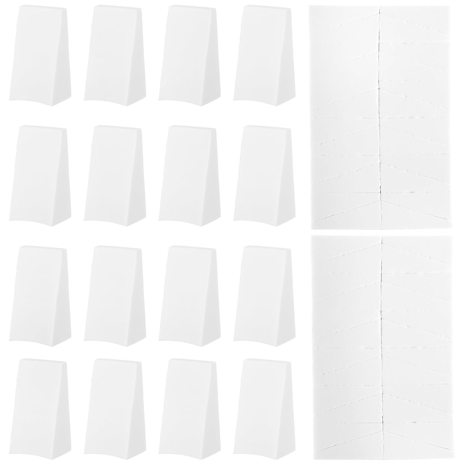 Hedume 192 Count Cosmetic Wedges, Makeup Sponge Blender, Latex-Free Makeup Wedge Great for Blending Foundation and Concealer Bulk Pack Hedume 192 Count Cosmetic Wedges, Makeup Sponge Blender, Latex-Free Makeup Wedge Great for Blending Foundation and Concealer Bulk Pack