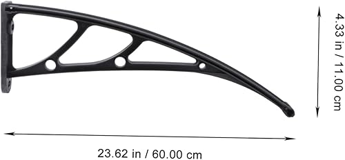 Miniatura 8 de YARNOW 3 piezas de Toldos para toldos exteriores de patio, soportes de estantería de patio, soportes de toldo de puerta, soportes de toldo para