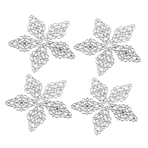 EPIGEIST 40pièces Pendentifs Alliage Vintage Pour Création De Bijoux Charms