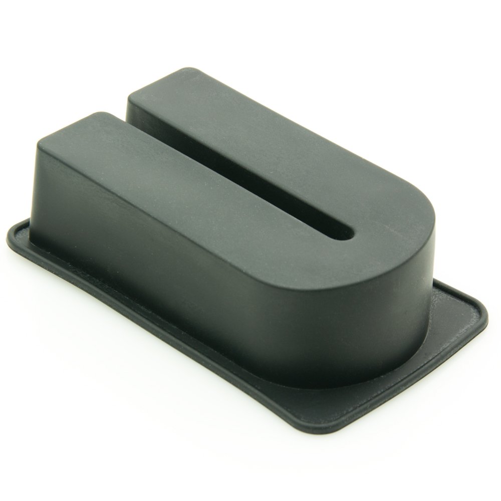 S4u Black Birthday Cake Letter Silicone Moulds Non-Stick Individual Personalized Flexible Silicone Bakeware Sweet Mould (Letter U)