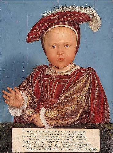 Affiche Graffiti Édouard VI par Hans Holbein Impression Murale 60x90cm