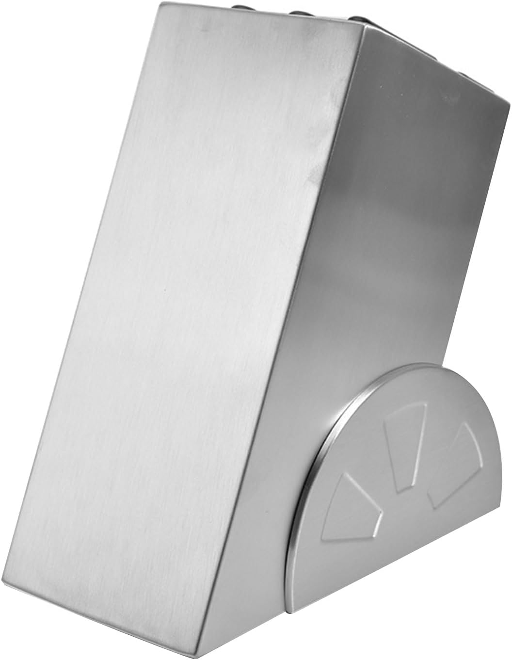Modern Styles Sturdy Stainless Steel Cutted Block Featuring Sturdy Base Kitchen Supplies For Secure Placement Daily Use Stainless Steel Cuts Holder