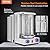 VEVOR Shawarma Grill Machine, 13 lbs Capacity, Chicken Shawarma Cooker Machine with 2 Burners, Gas Vertical Broiler Gyro Rotisserie Oven Doner Kebab Machine, for Home Restaurant Kitchen Parties