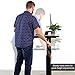 VIVO Black Height Adjustable 55 x 24 inch Table Top with Legs, Complete Sit Stand Desk Workstation with Frame and Desktop (DESK-V100M)