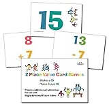 Right-Brained Place Value Adding & Subtracting 10s Cards