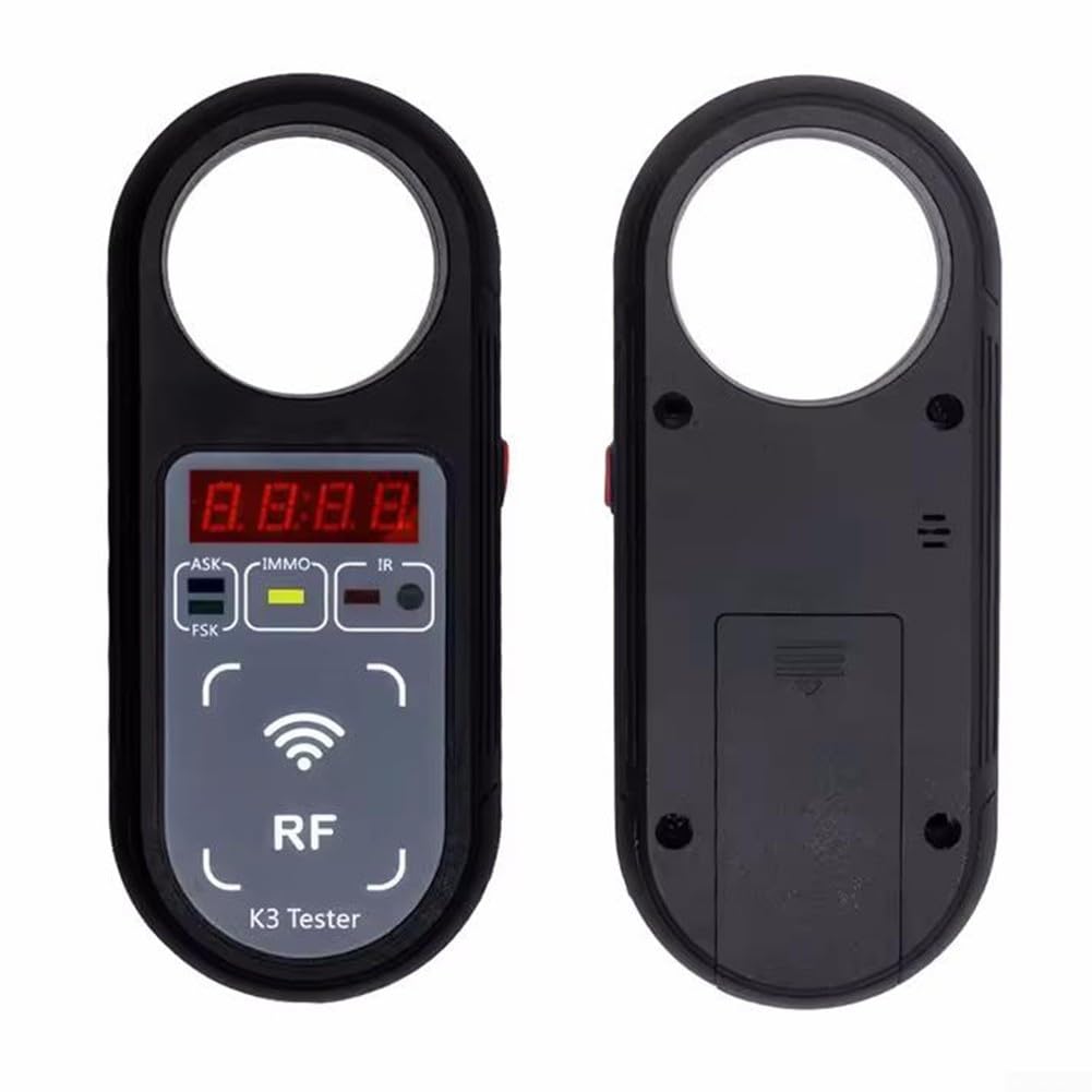 Portable K3 Tester Remote Key Frequency Tester 100-999 MHz Signal ASK FSK Detection Frequency Detection, Signal Strength Analysis