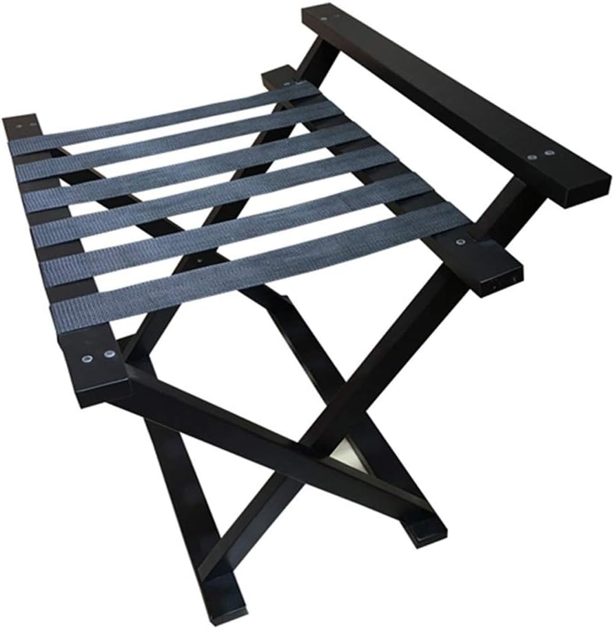 Guest Room Household Luggage Rack Foldable Solid Wood Luggage Rack to Put Hangers (66 × 43 × 61CM) (Size : 1 Pack)