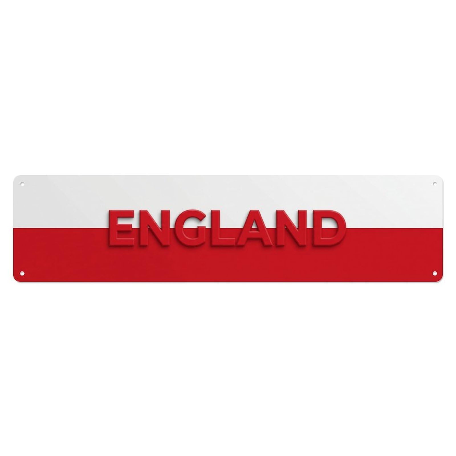 Metal Tin Sign Vintage England Flag Pattern