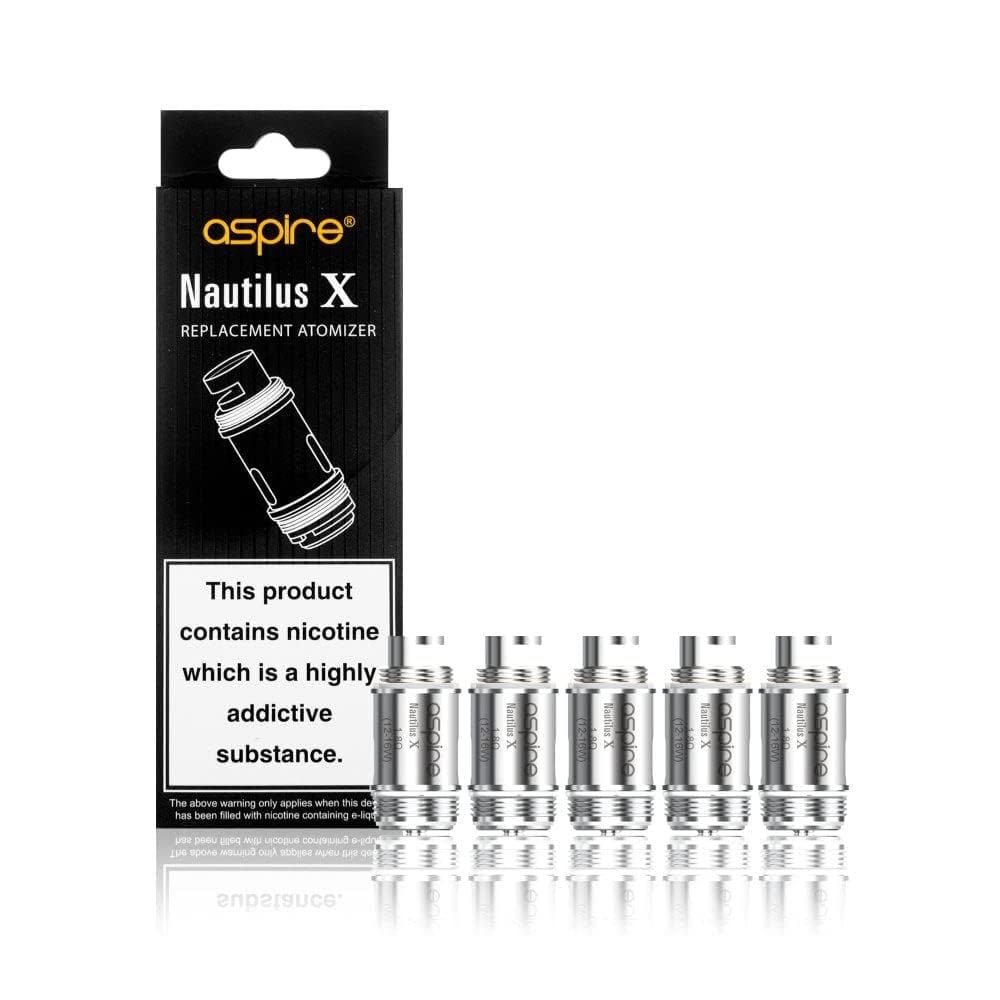 Aspire Nautilus X Replacement Coils 1.8 Ohm [Pack of 5]