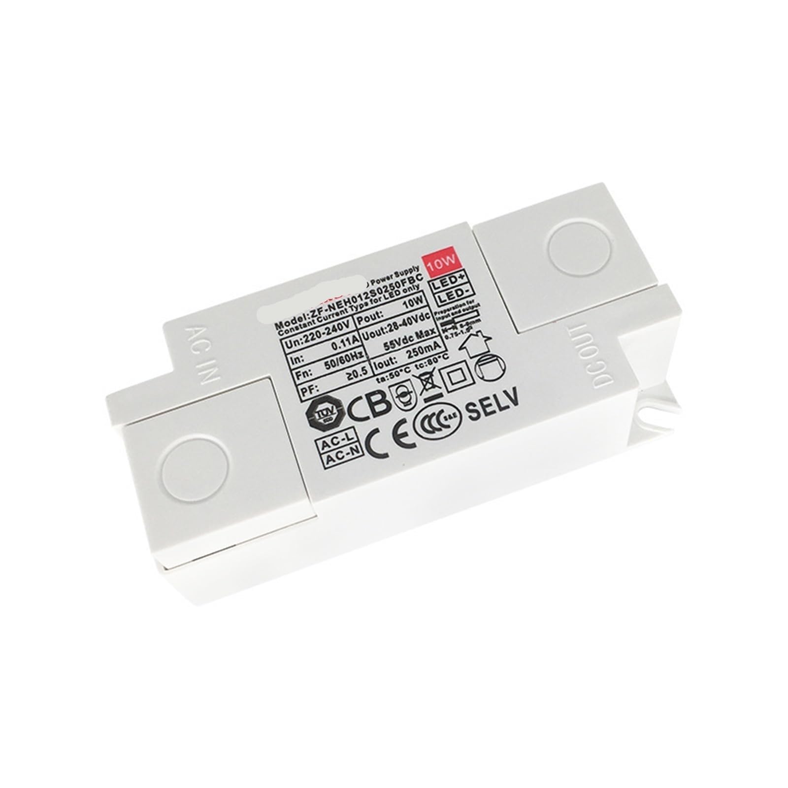 Alimentation LED Basse Puissance Anti Scintillement pour Plafonnier et Downlight