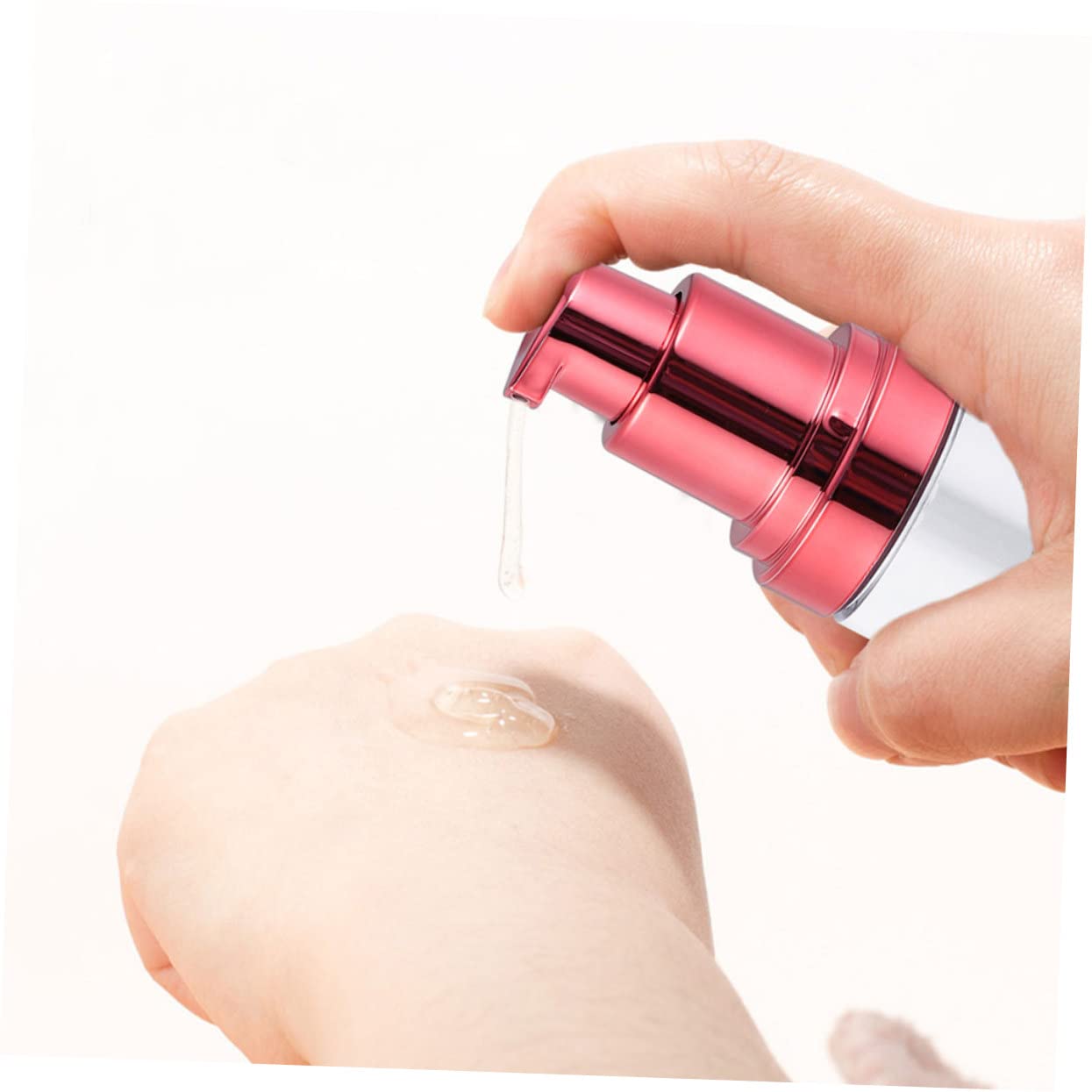 MAGICLULU 12 Pz Flacone Per Lozione Contenitore Da Viaggio Cosmetico Bottiglie Da Viaggio Shampoo Trasparente Flacone Per Cosmetici Sciampo Rosso Pacchetto Campione Plastica Viaggiare