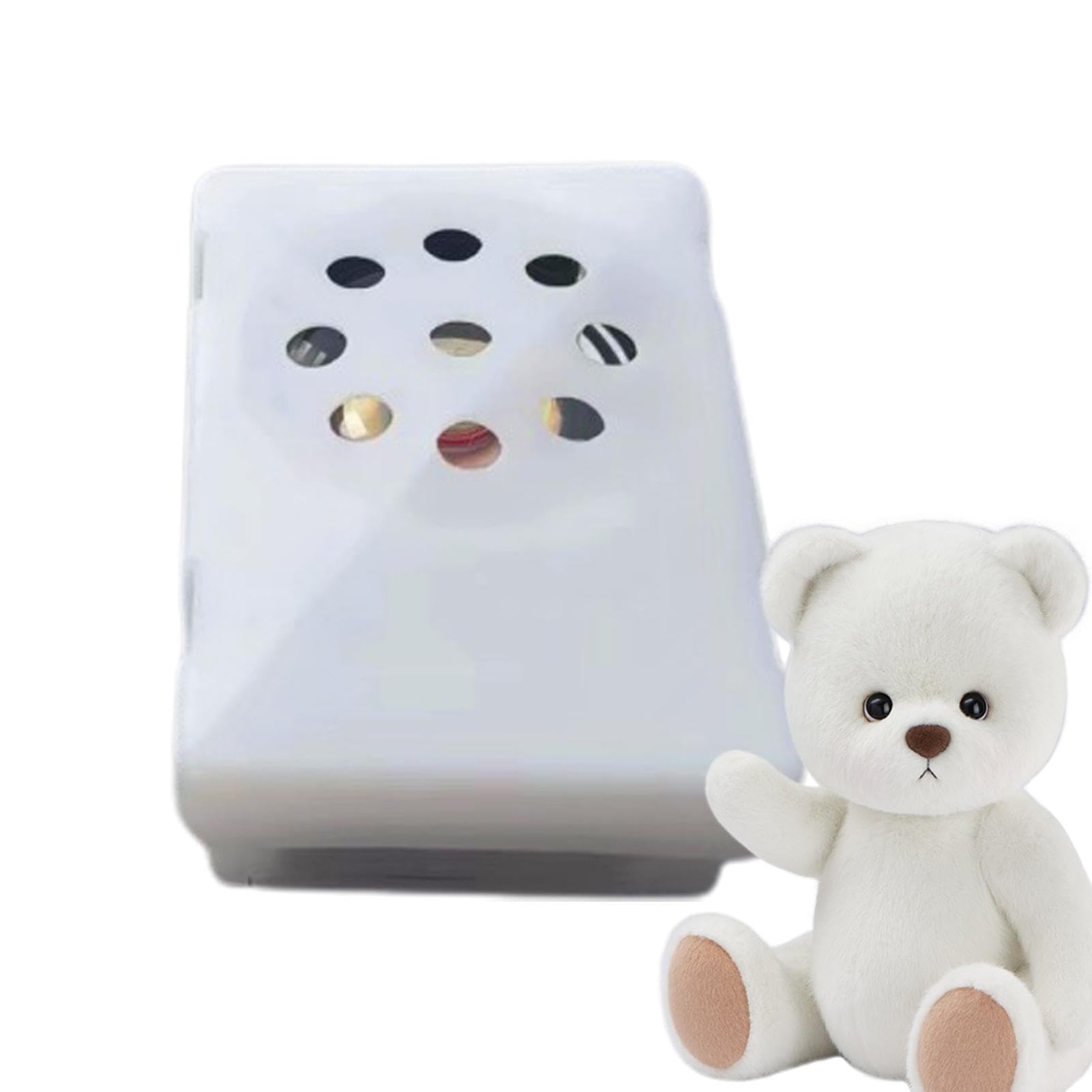 Voice Recorder for Kids Voice Recorder for Stuffed Animal Sound Doll  Box Module Recording Device, Recordable Stuffed Animal Insert, Square Toy