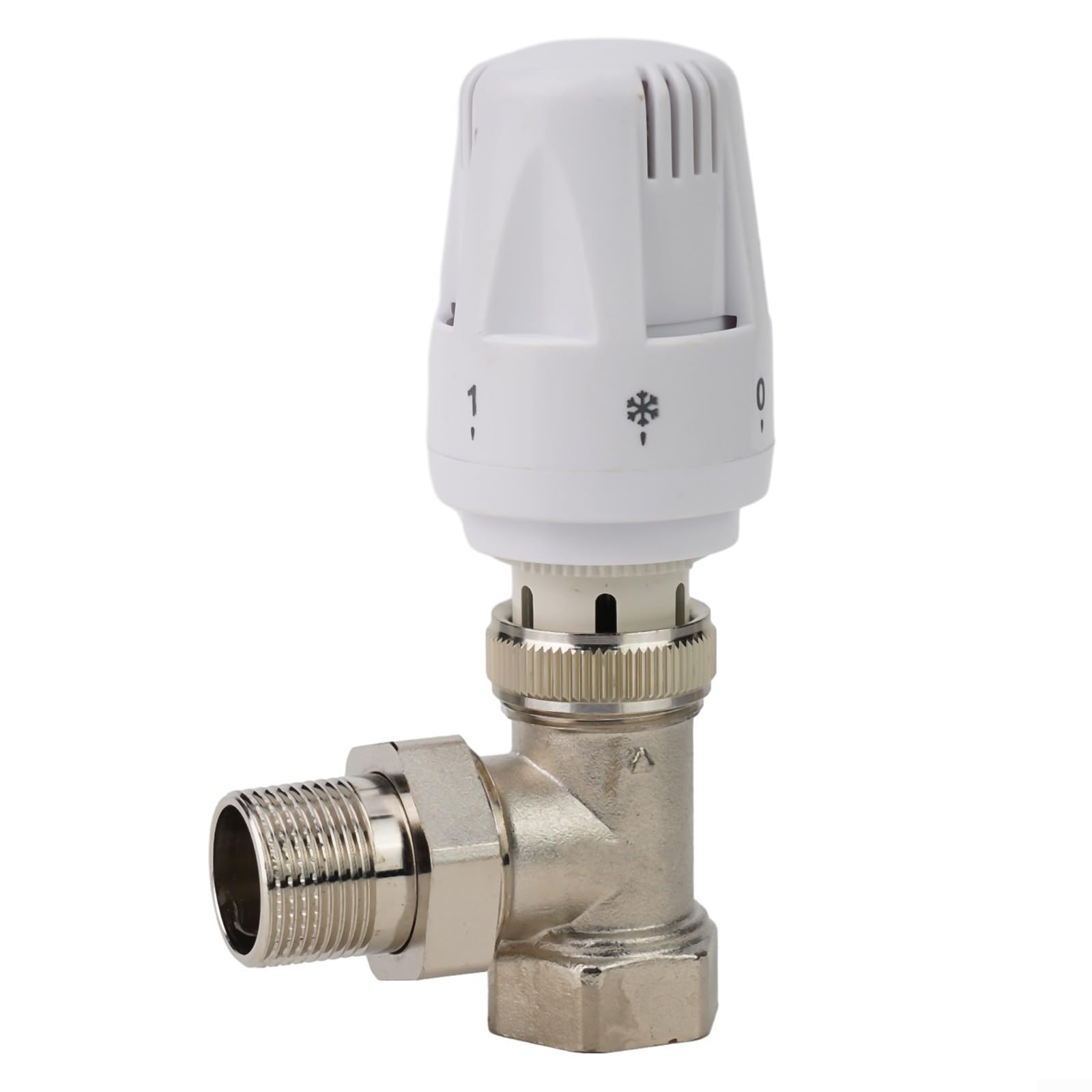 Temperature Control Valves G1/2" G3/4", DN20/DN15 Thermostatic Radiator Valve, Automatic Thermostatic Radiator Valve Special Angle Valve For Floor Heating(DN20 angle type)