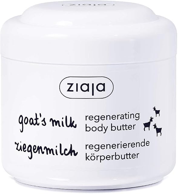 ZIAJA Masło do ciała z koziego mleka, 1 opakowanie (1 x 200 ml)