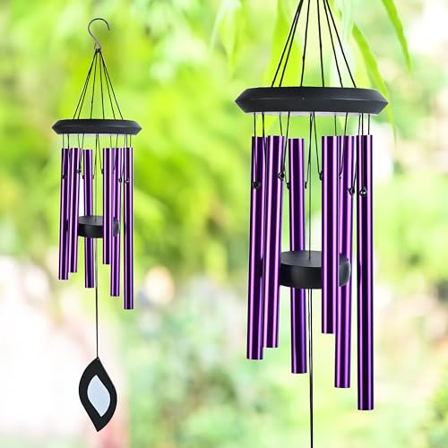 Image of ZAICUS Decorative Metal Wind Chime, Outdoor Wind Bell for Garden, Balcony, Patio, Yard & Home Entrance Decor