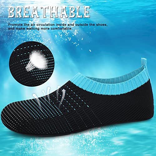 Image of ANLUKE Womens Mens Water Shoes Barefoot Quick-Dry Aqua Socks for Beach Swim Surf Water Sport