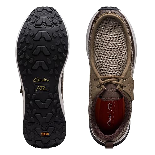 Clarks Men's ATL Trail Wally Sneaker, Olive, 7
