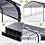 HOTEEL 12x20 Metal Carport Canopy with Galvanized Steel Frame & Roof, Upgraded Portable Assembly & Reinforced Base Heavy Duty Car Garage Outdoor Car Shed for Cars, Carport Kits, Trucks and Boats