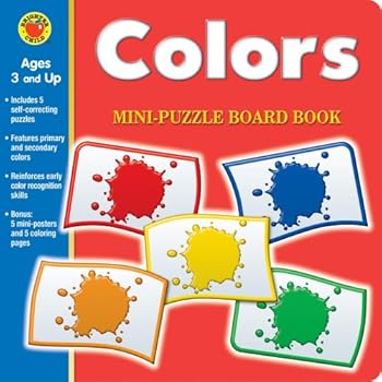 Hardcover Colors: Mini Puzzle Board Book (Brighter Child) Book