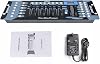 DMX Controller 192 Channels DMX 512 Controller Lighting Controller, 240 Scenes, for Stage Lights, Moving Lights, DJ, Disco, Club, Party-Three Colors