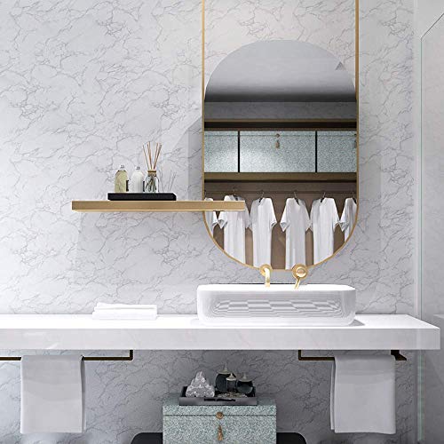 image for Marble House Marble Contact Paper Granite Gray/White Waterproof Self A