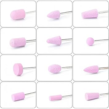 TransForMacion Professional 12 Parça Protez Jel Tırnak Manikür Pedikür Freze Ucu Seti 722927