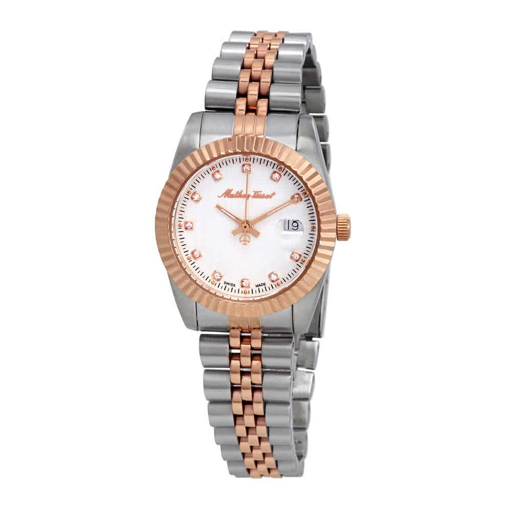 Mathey-TissotRolly III Crystal White Dial Ladies Watch D810RA