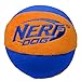 Nerf Dog Trackshot Ball Dog Toy with Interactive Squeaker and Crunch, Lightweight, Durable and Water Resistant, 4.5 Inches, For Medium/Large Breeds, Single Unit, Blue/Orange