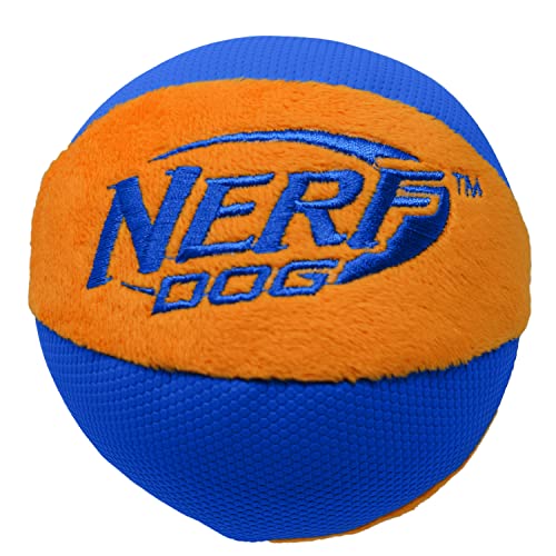 Nerf-Dog-Trackshot-Ball-Dog-Toy-with-Interactive-Squeaker-and-Crunch-Lightweight-Durable-and-Water-Resistant-45-Inches-For-MediumLarge-Breeds-Single-Unit-BlueOrange Nerf Dog Trackshot Ball Dog Toy with Interactive Squeaker and Crunch Lightweight Durable and Water Resistant 45 Inches For MediumLarge Breeds Single Unit BlueOrange