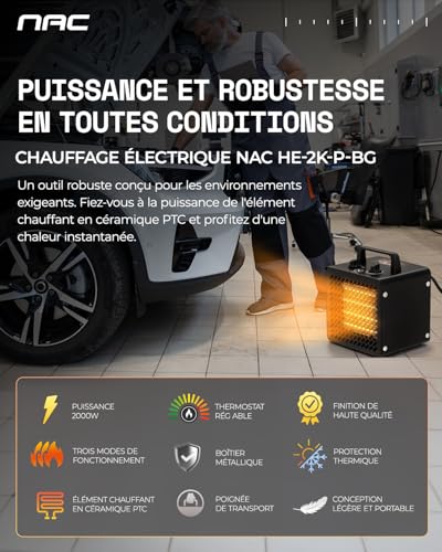 Radiateur electrique mobile pour rechauffer une serre froide - 8