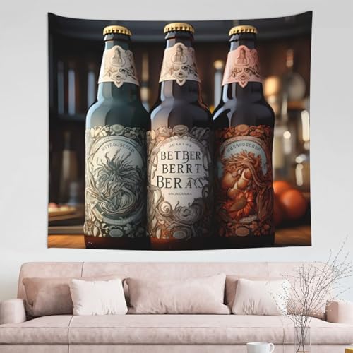 Tapisserie murale bière TYUMH tissu doux et finitions premium 152 cm